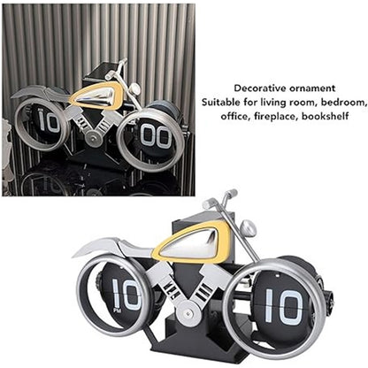 Retro Cycle Clock-Stylish Timepiece for Your Desk & Home